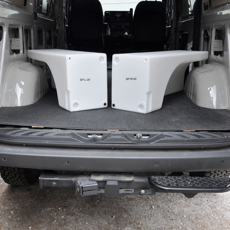 Northwest Conversions 20 Gallon Wheel Well Water Tank (Right)