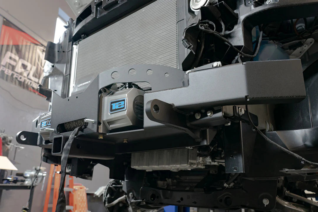 Van Compass 2019+ Mercedes Sprinter Front Winch Mount with Bull Bar