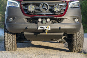 Van Compass 2019+ Mercedes Sprinter Front Winch Mount with Bull Bar