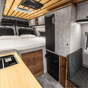 Tetravan Folding Shower 2.1 with Magnetic Curtain