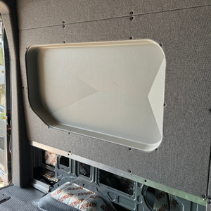 GoCode 2015+ Ford Transit Innie Sleeper 148"/148" EXT - Passenger Side