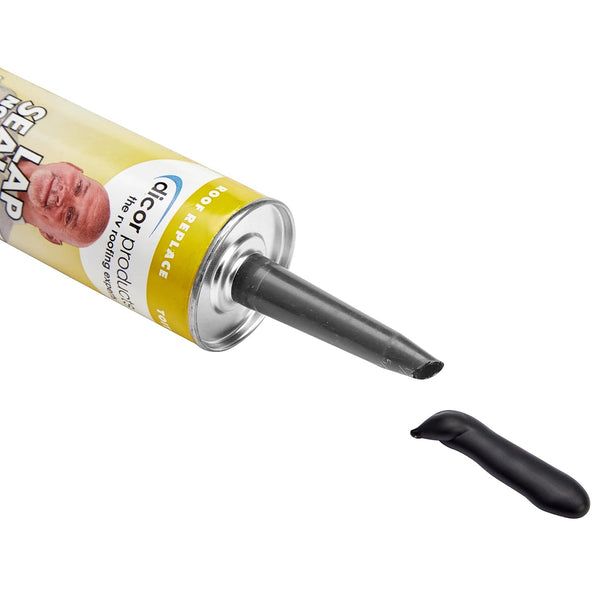 Dicor Self-Leveling Lap Sealant for RV Roof Vents - Black