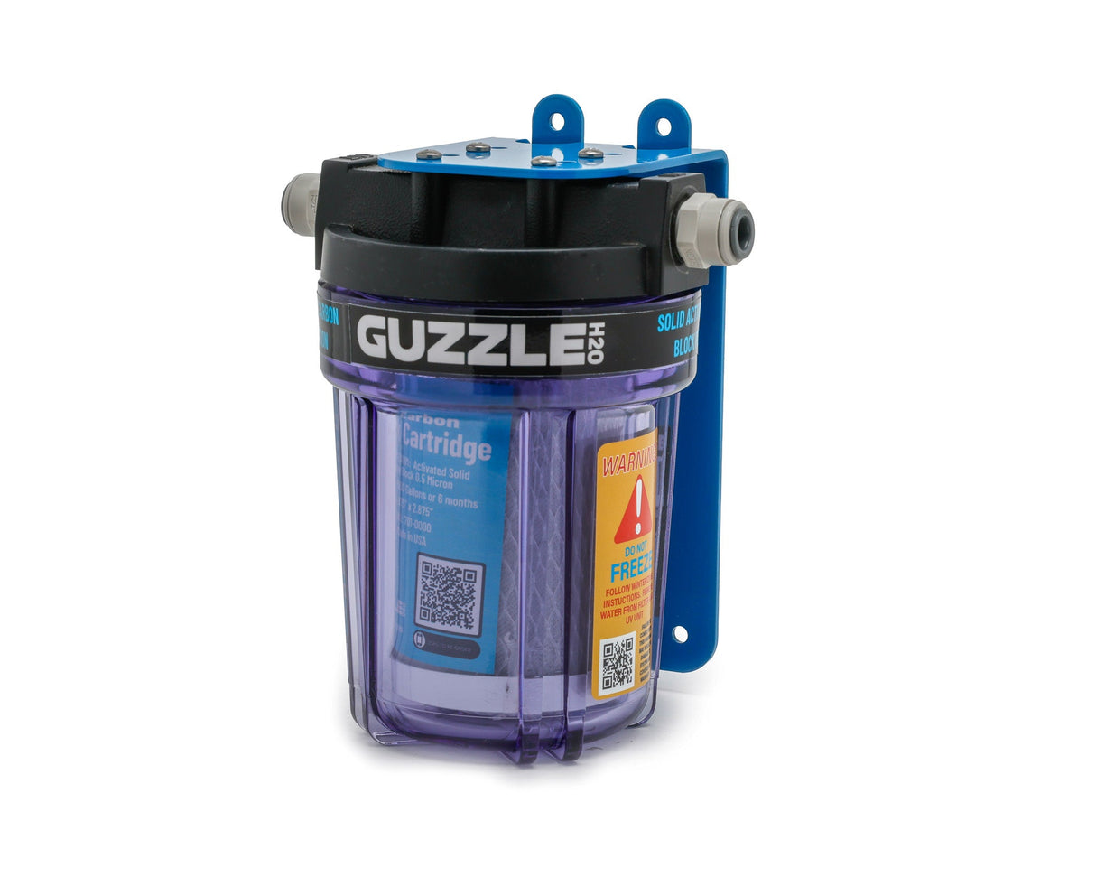 Guzzle H2O Stealth Carbon Built-In Water Filtration System