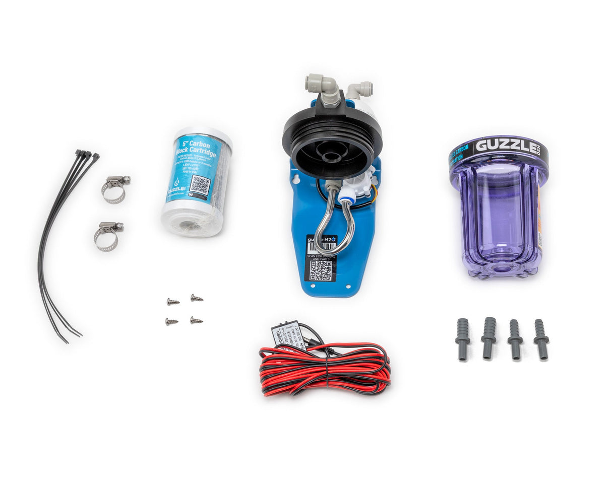 Guzzle H2O Stealth Built-In Water Filtration & Purification System