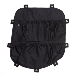 RB Components 2019+ Sprinter Van Fabric - Rear Door Window Multi Compartment Stuff Bag