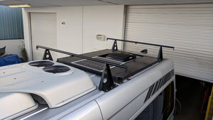 RB Components 2007+, Roof Bar 64" Wide - 12" Lift - High Roof - AC/Vent Cover Restrictions