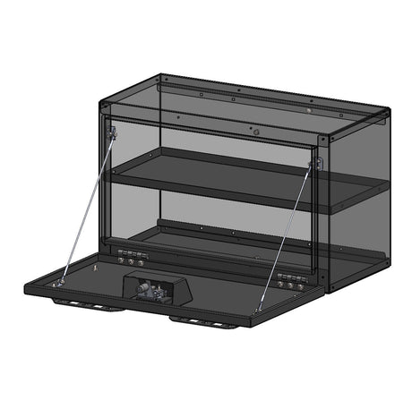 RB Components Rear Door Storage Box - Horizontal Shelf