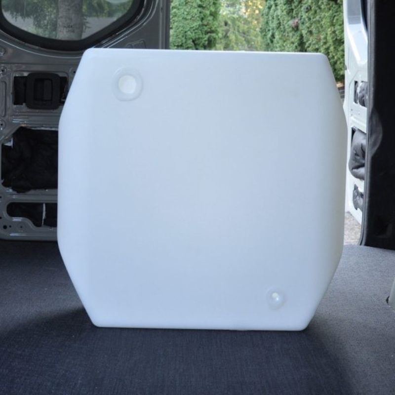 Northwest Conversions 28 Gallon Mercedes Sprinter Spare Tire Water Tank