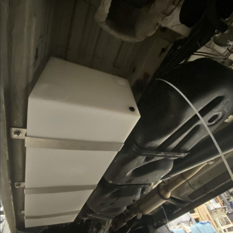 Northwest Conversions 22 Gallon Mercedes Sprinter Driver Side Undercarriage Water Tank