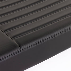 RB Components 76" Folding Bench Seat - Carbon Fiber Vinyl