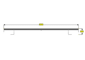RB Components Mercedes Sprinter Roof Bar
