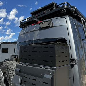 Canyon Adventure Vans Rear Door Box Gear Bin