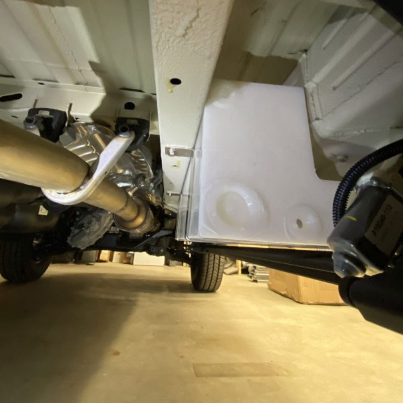 Northwest Conversions 11 Gallon Mercedes Sprinter Passenger Side Undercarriage Water Tank