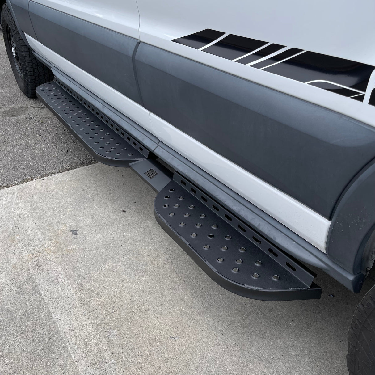 RB Components Transit Van Side Steps DSS,PSL