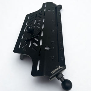 TERRA X Ford Transit Dash Mount – Navidok No-Drill Dash Mount for 12" Screen Vans - with Dual RAM Balls, T-Slot Track