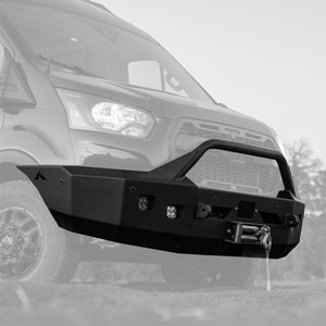 Aluminess 2020+ Ford Transit Front Winch Bumper With Bull Bar