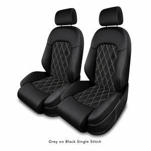Mercedes Sprinter 1st Row Seat Back Covers - 2011-2017 Slip Cover Front Lean Backs