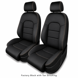 Mercedes Sprinter 1st Row Seat Back Covers - 2011-2017 Slip Cover Front Lean Backs