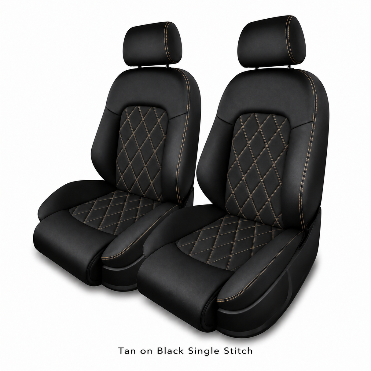 Mercedes Sprinter 1st Row Seat Covers with 2 Arms / Thigh Extensions - 2019-2026
