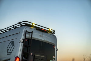 Aluminess 2015+ Ford Transit Rear Door Ladder