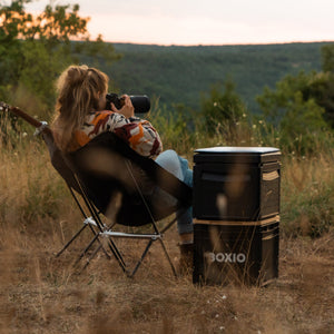 Boxio Camping Chairs Set with Box