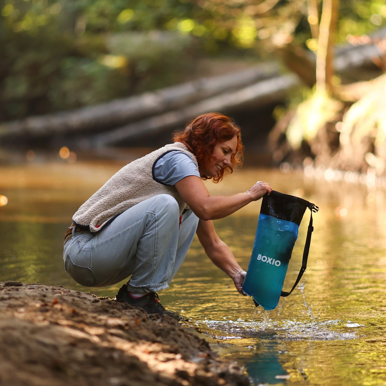 Boxio Water Filter System - 1.32 gal Water Bag