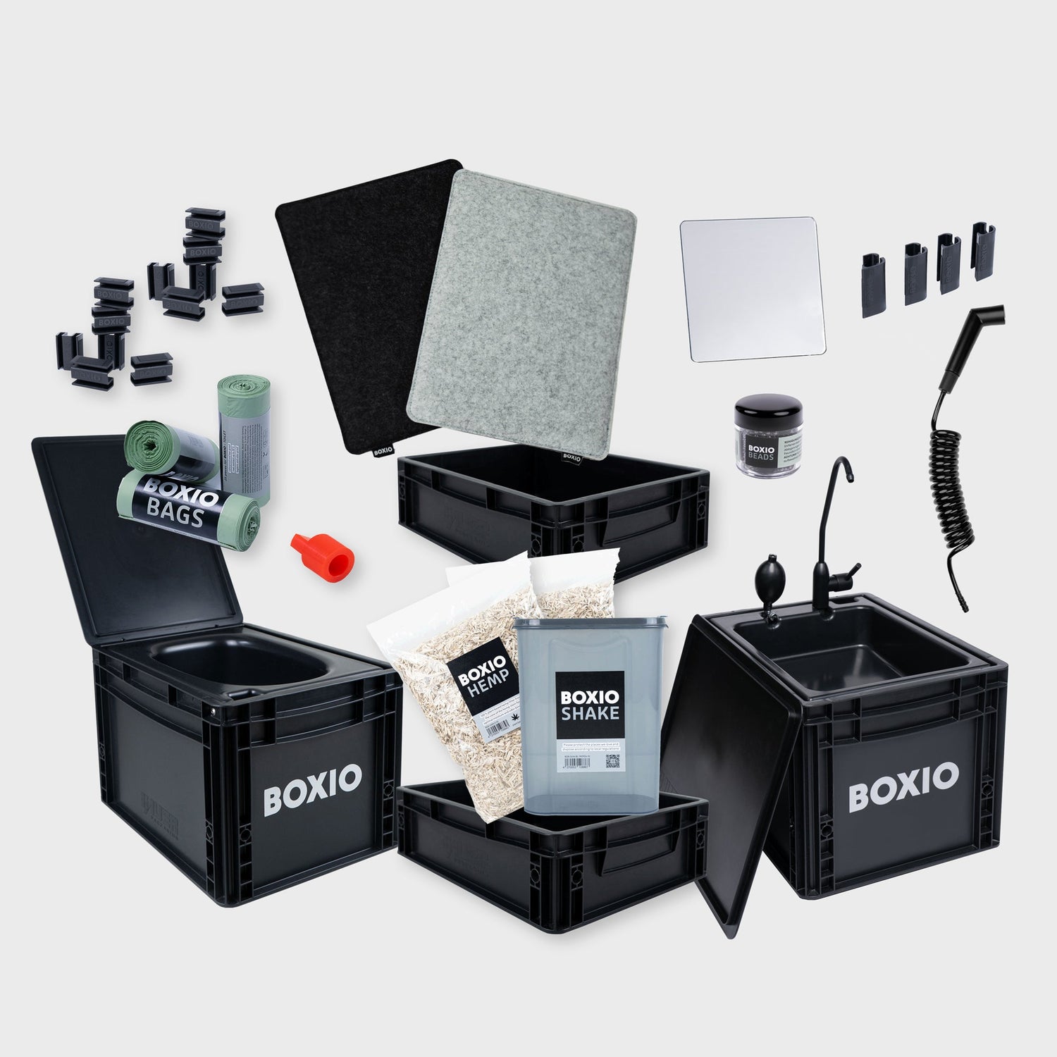 Boxio Sanitary Camping Bathroom
