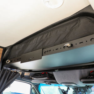 Canyon Adventure Vans Cab Shelf TV Bracket