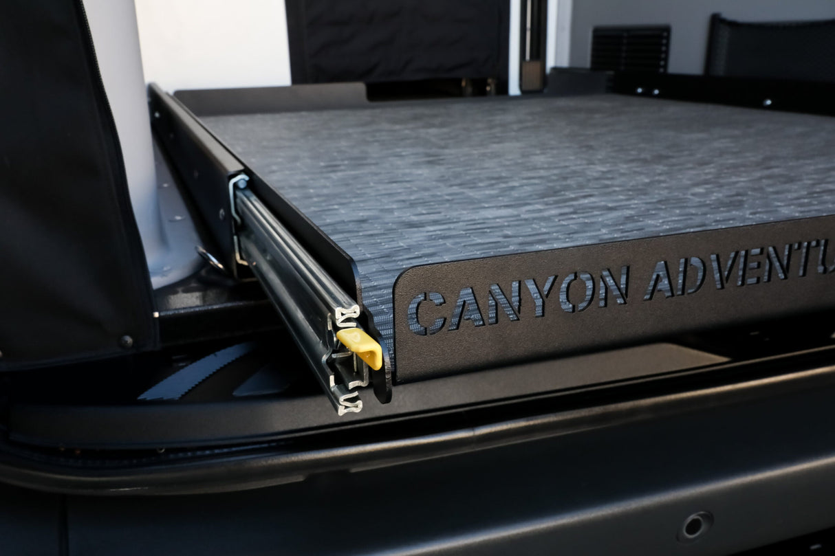 Canyon Adventure Vans Garage Slide Out Deck
