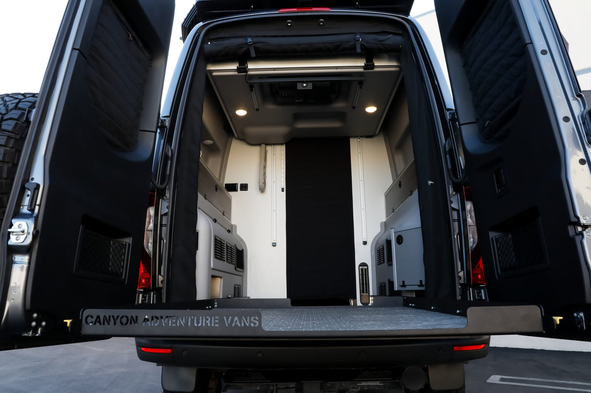 Canyon Adventure Vans Garage Slide Out Deck