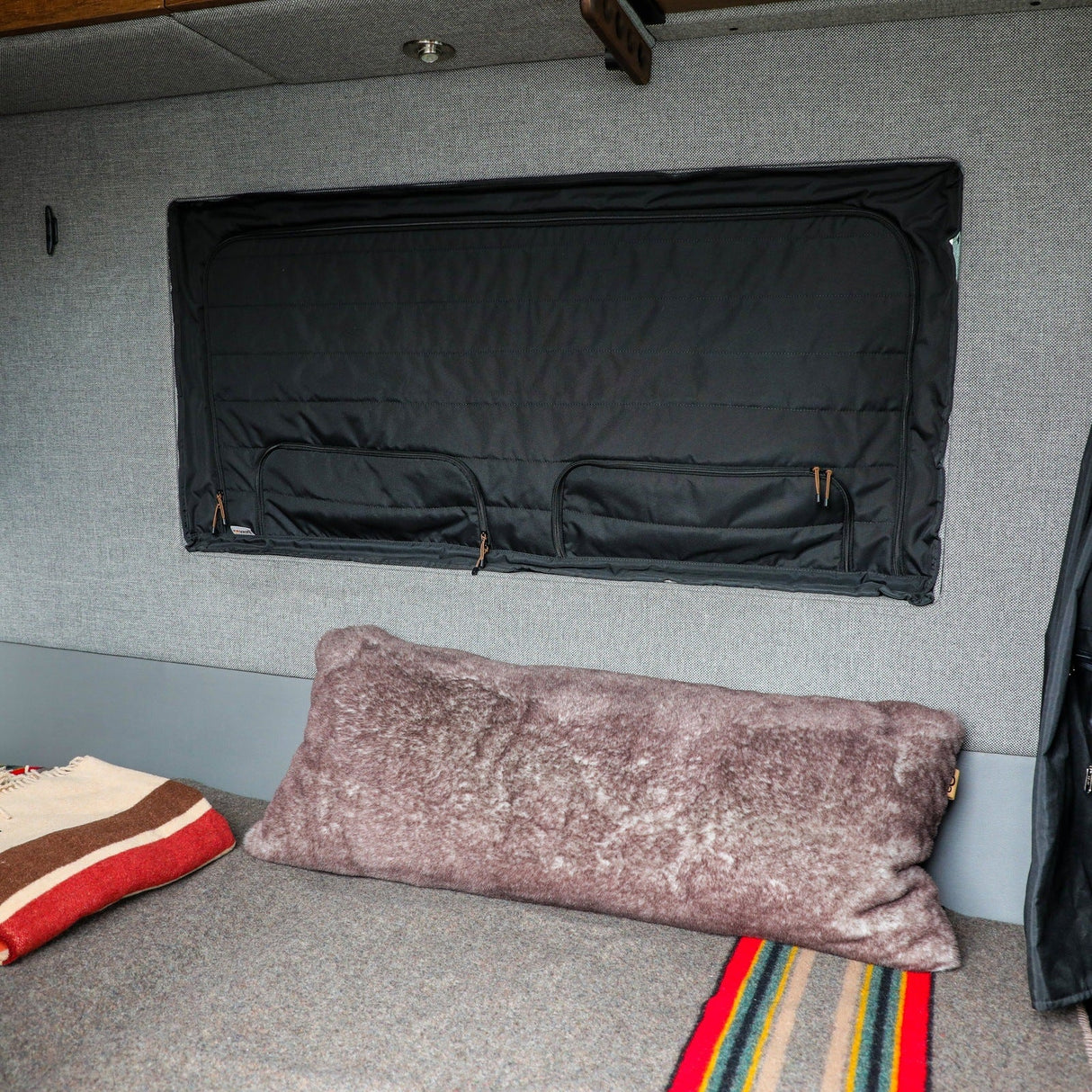 Canyon Adventure Vans CLIMA-SHADE Insulated Groove Lounge Window Cover - STO