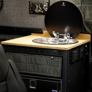 RB Components 24in Galley - Isotherm 85 Fridge Base Cabinet