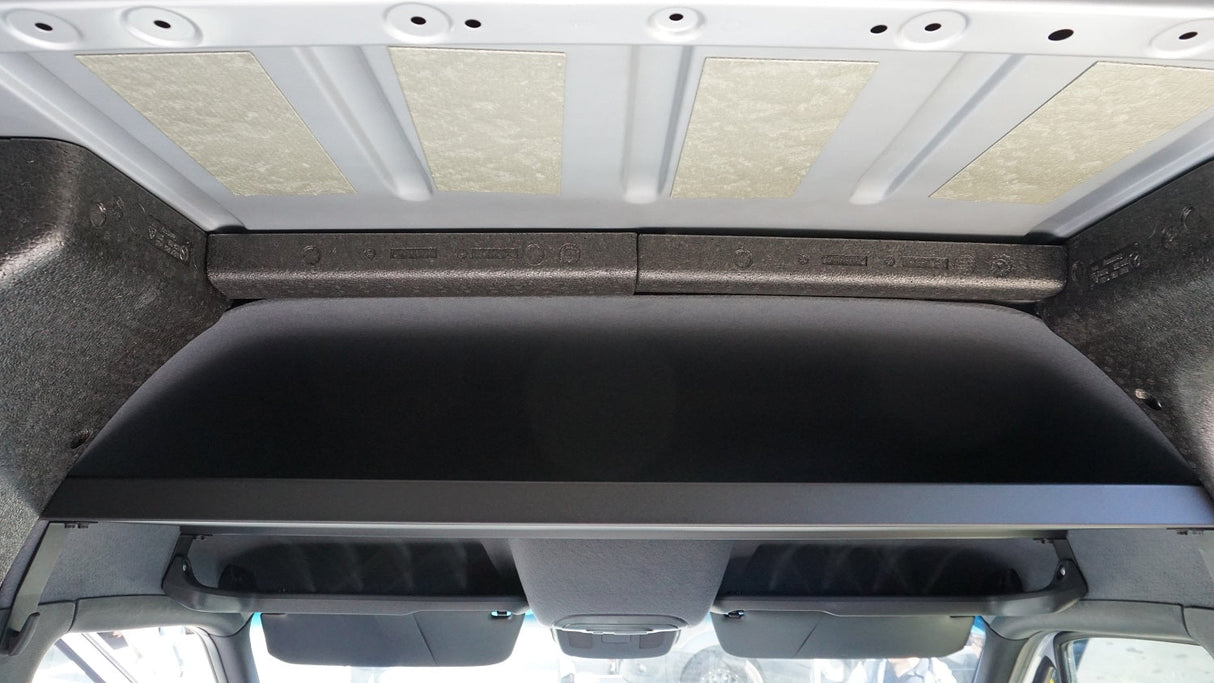 RB Components 2019 + Sprinter Van Headliner Shelf - Small Version Raised