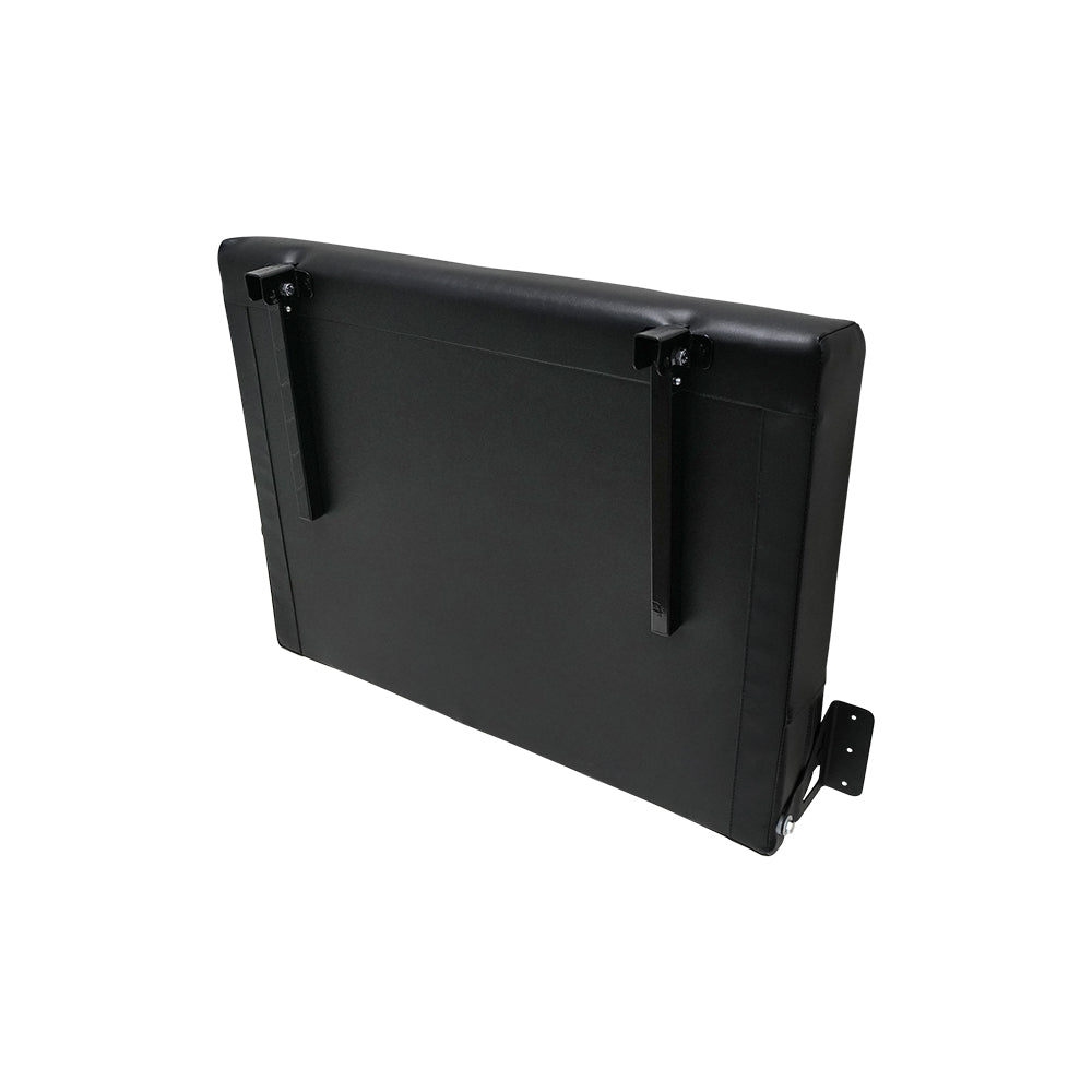 RB Components 34" Folding Bench Seat - Carbon Fiber Vinyl