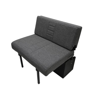 RB Components 34" Folding Bench Seat - Retro Graphite Tweed