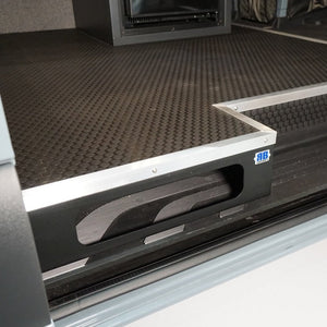 RB Components 2007+ Sprinter Van - Sliding Door Floor Extension w/Access for wood sub floor trim