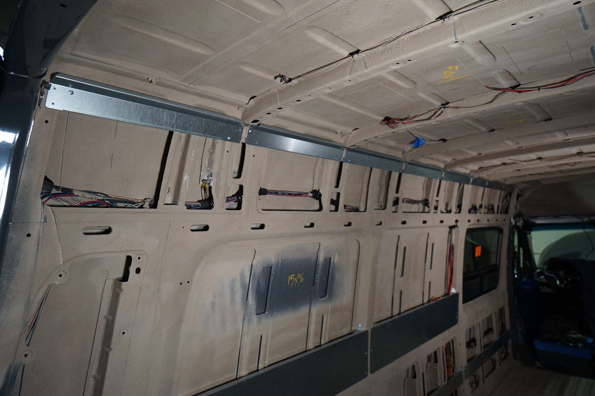 RB Components 2007+ Sprinter Van 170 EXT - Upper Cabinet Wall Brace Kit