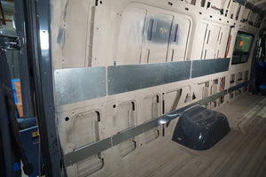 RB Components 2007+ Sprinter Van 170 EXT - 36" - 38" High Panel Bed Wall Brace Kit