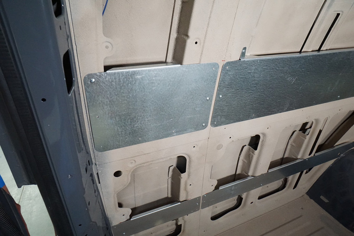 RB Components 2007+ Sprinter Van 170 EXT - 36" - 38" High Panel Bed Wall Brace Kit