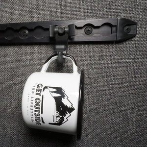 RB Components Heavy Duty Plastic L-Track Hook - 5 Pack