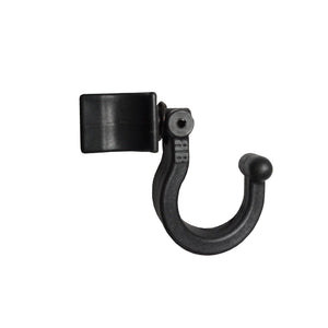 RB Components Heavy Duty Plastic L-Track Hook - 5 Pack