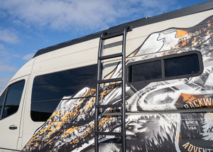 ROAMBUILT 2007+ Mercedes Sprinter Chicane Side Ladder