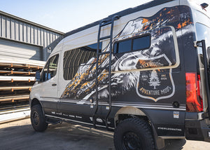 ROAMBUILT 2007+ Mercedes Sprinter Chicane Side Ladder