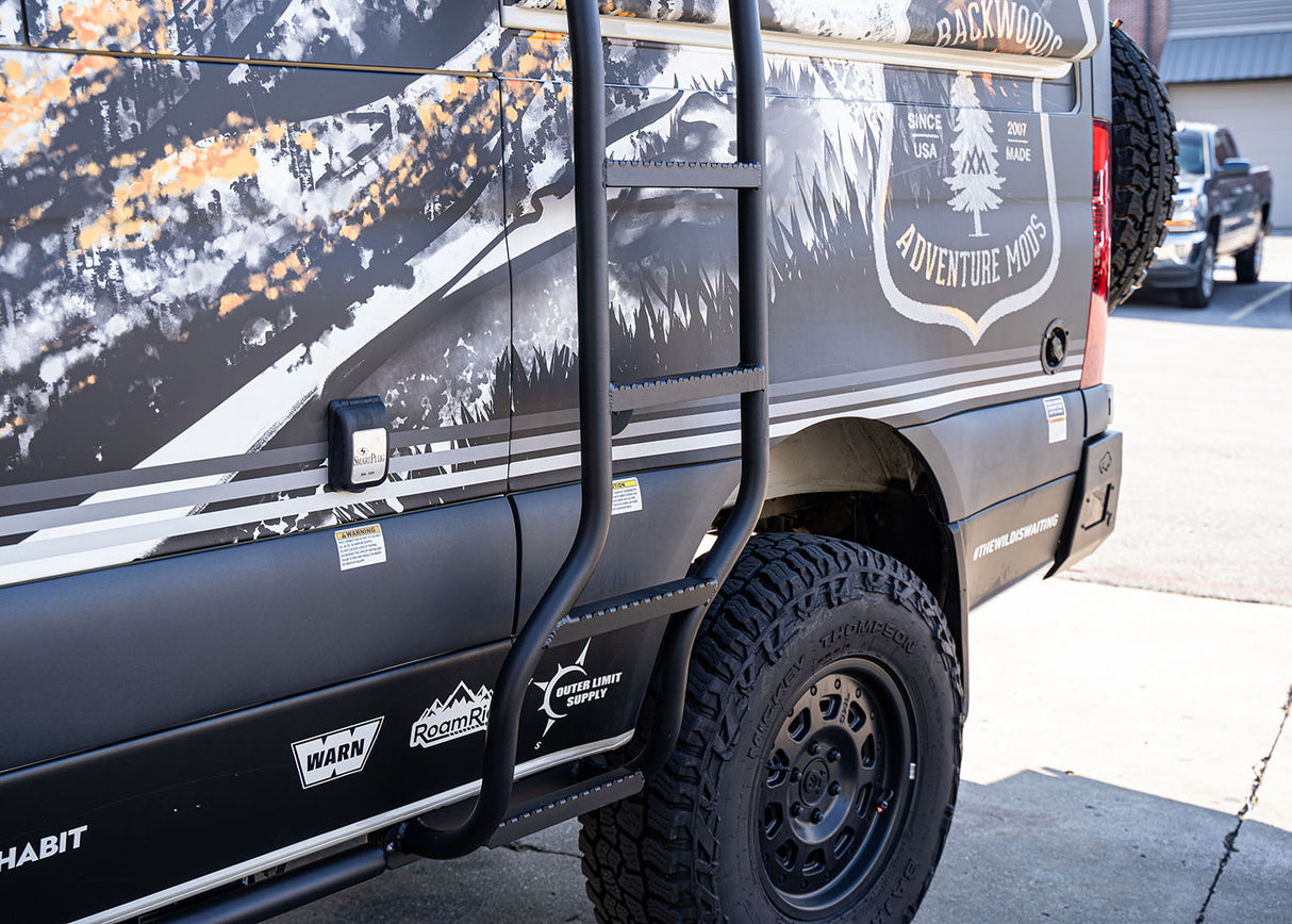 ROAMBUILT 2007+ Mercedes Sprinter Chicane Side Ladder