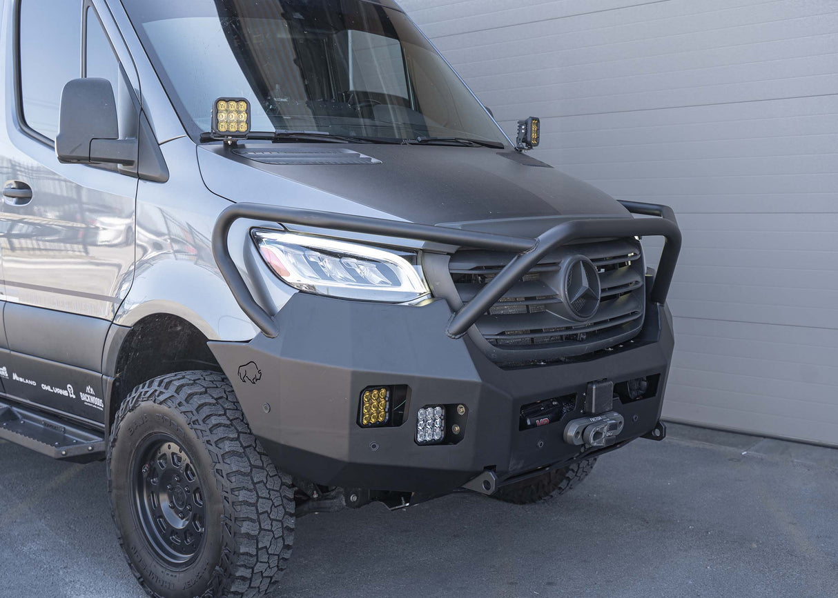 ROAMBUILT Mercedes Sprinter Full Guard Front Bumper (2019-2024)