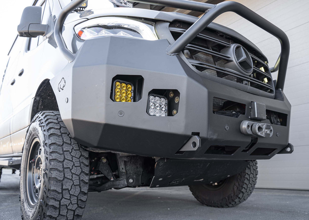 ROAMBUILT Mercedes Sprinter Full Guard Front Bumper (2019-2024)