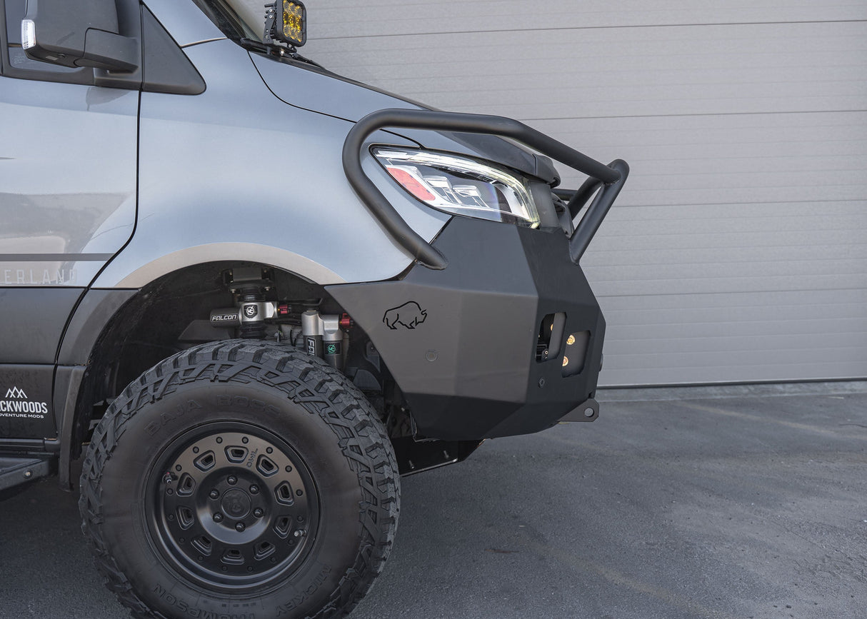 ROAMBUILT Mercedes Sprinter Full Guard Front Bumper (2019-2024)