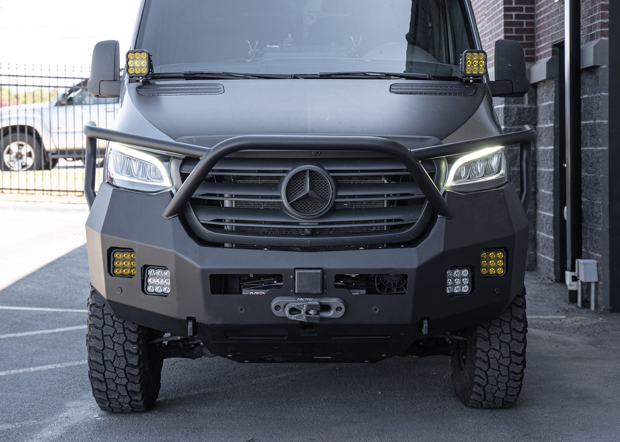 ROAMBUILT Mercedes Sprinter Full Guard Front Bumper (2019-2024)