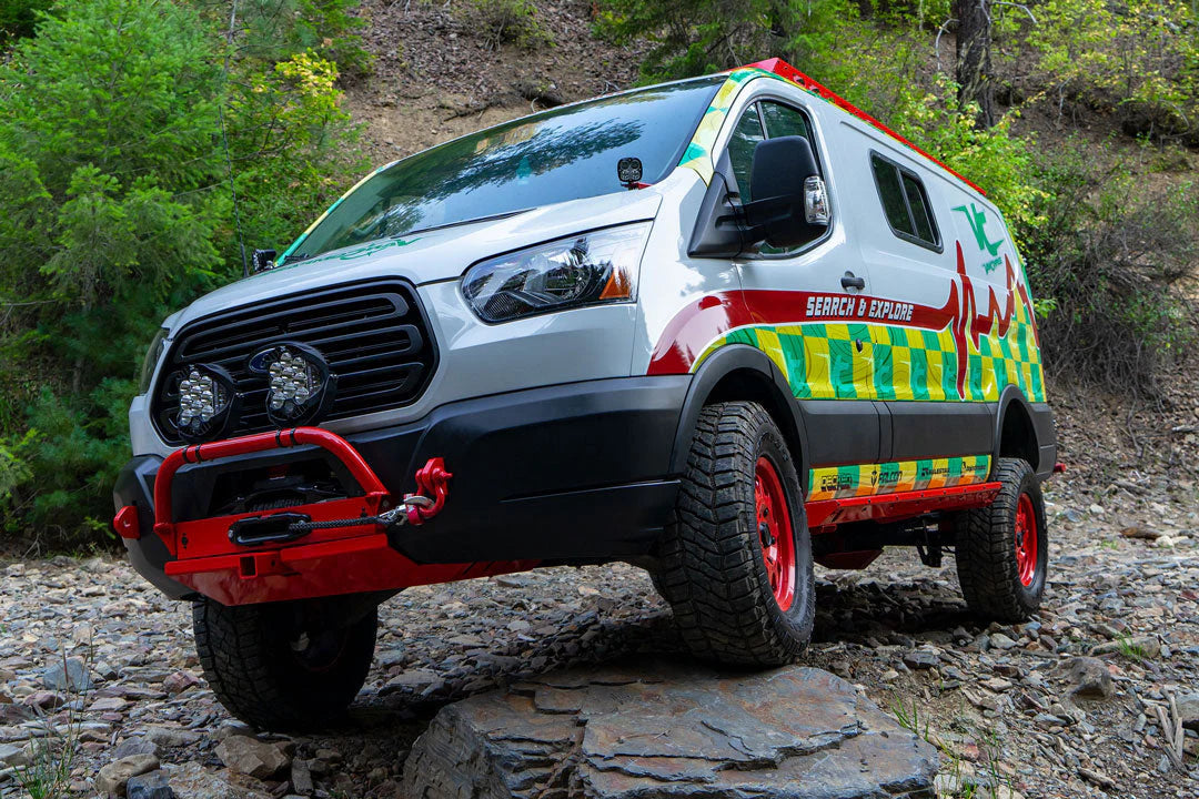 Van Compass 2015+ Ford Transit RWD 4" Complete Lift Kit (Single Wheel Only)