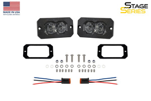 Diode Dynamics C2 2.0 Sport White Flood Flush RBL (Pair)-6